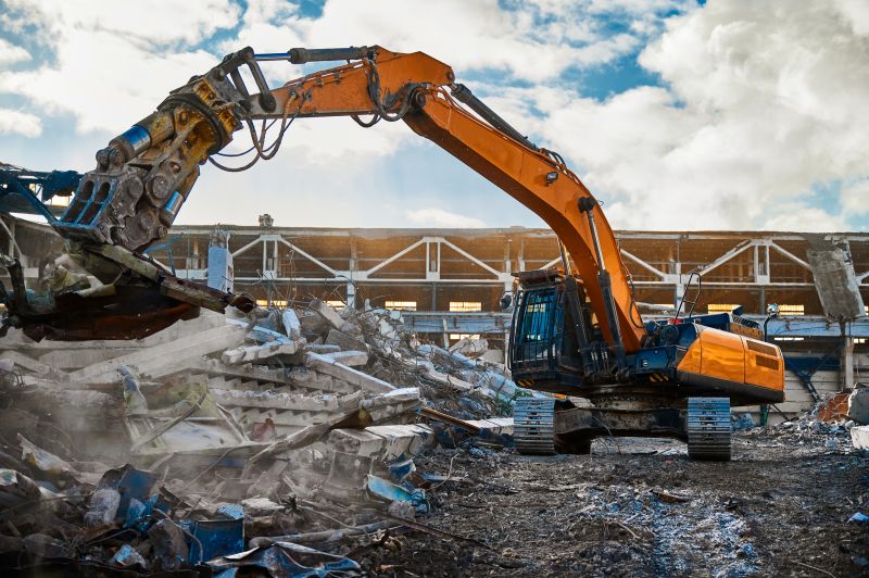 Factory Demolition in Bergen County, NJ